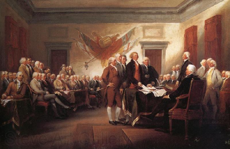 John Trumbull The Declaration of Independence 4 july 1776 Spain oil painting art